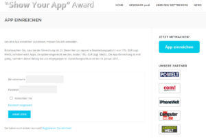 Hier können Vorschläge eingereicht werden